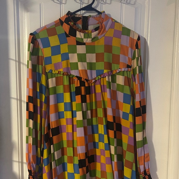 NOOWORKS Stevie dress Carnival print (rare) - Picture 1 of 4